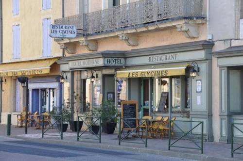 Hotel Le Moderne - Restaurant Les Glycines 